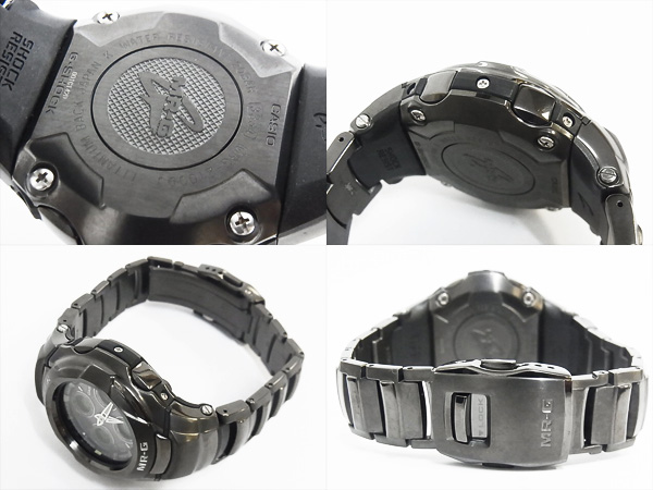 実際に弊社で買取させて頂いたG-SHOCK/Gショック MR-G DLC/純チタン/ソーラーMRG-2100DJ-1AJFの画像 1枚目