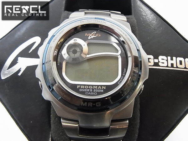 実際に弊社で買取させて頂いたG-SHOCK/Gショック MRG-1100-2 フロッグマン/MR-G フルメタル