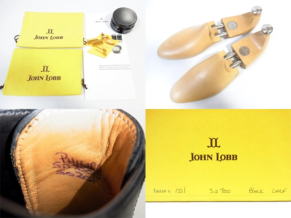 実際に弊社で買取させて頂いたJohn Lobb/ジョンロブ オックスフォードカーフ/ラスト7000/5Dの画像 2枚目