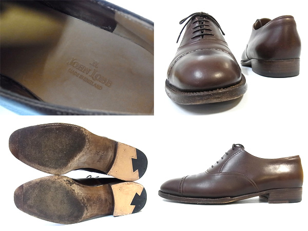 実際に弊社で買取させて頂いたJohn Lobb/ジョンロブ ストレートチップシューズ 6.5/ラスト8695の画像 1枚目