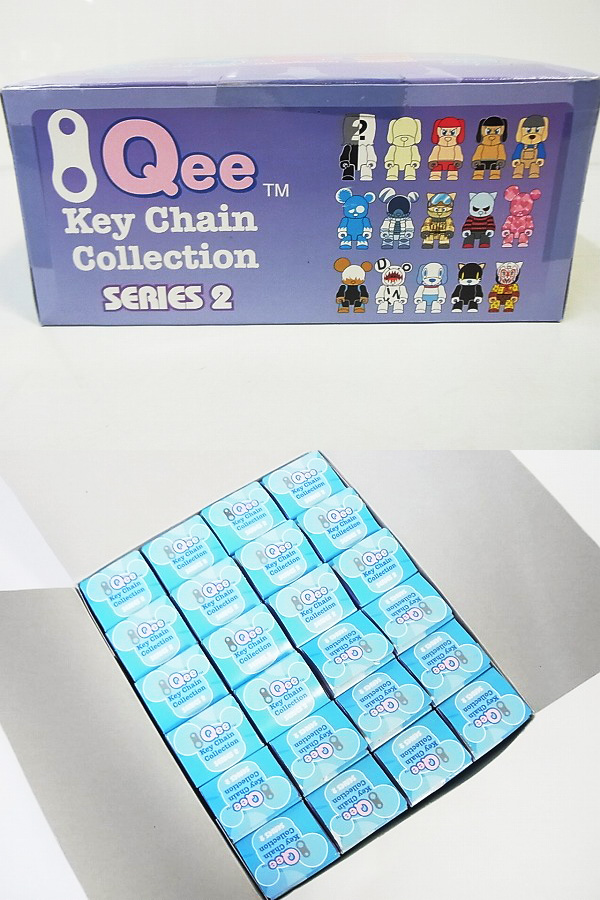 実際に弊社で買取させて頂いたTOY2R Qee Key chain collection 1BOX(24個入り) シリーズ2の画像 2枚目