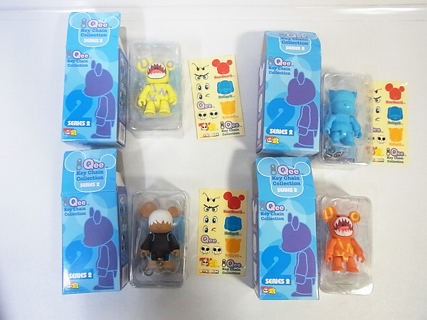 実際に弊社で買取させて頂いたTOY2R Qee Key chain collection シリーズ2 BOX/キーホルダーの画像 1枚目