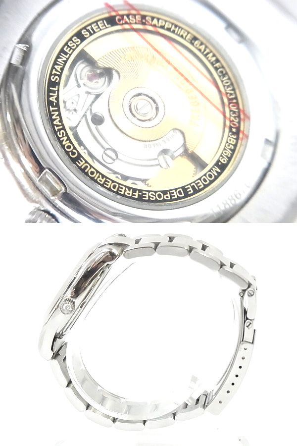 実際に弊社で買取させて頂いたフレデリックコンスタント 自動巻デイト/スイス時計/腕時計FC303の画像 1枚目