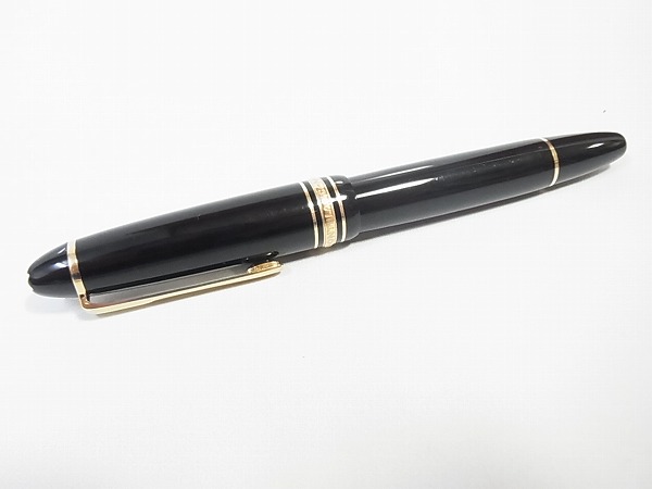 実際に弊社で買取させて頂いたMONTBLANC/モンブラン マイスターシュテック 146 万年筆/黒の画像 1枚目