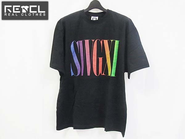 実際に弊社で買取させて頂いたswagger/スワッガー SWGT-2722 プリント Tシャツ XXL ブラック