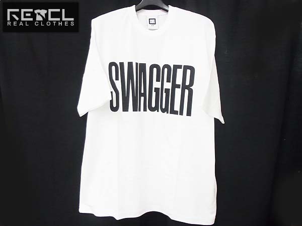 実際に弊社で買取させて頂いたswagger/スワッガー SWGT-2719 プリント Tシャツ XXL ホワイト