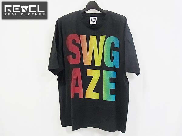 実際に弊社で買取させて頂いたswagger/スワッガー SWGT-2673 プリント Tシャツ XXL ブラック