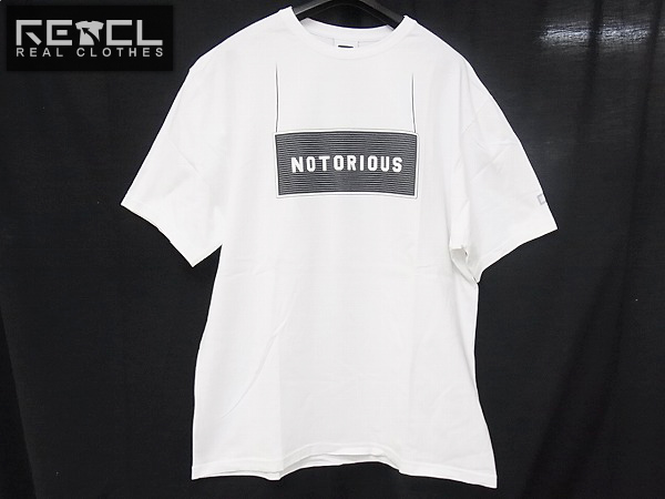 実際に弊社で買取させて頂いたSWAGGER/スワッガー Tシャツ XXL SWGT-2741 NOTORIOUS　白