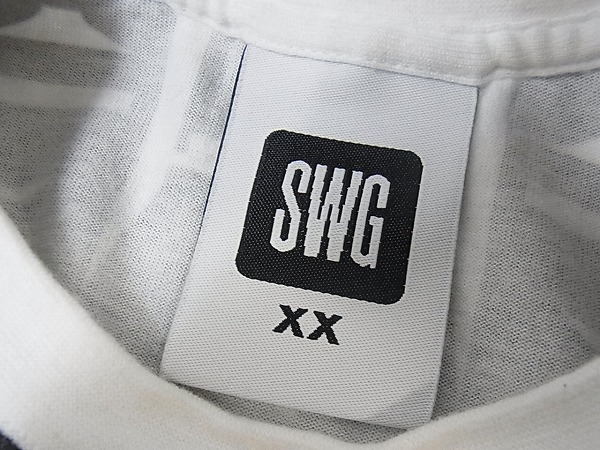 実際に弊社で買取させて頂いたSWAGGER/スワッガー Tシャツ XXL SWGT-2691　総柄　民族の画像 2枚目