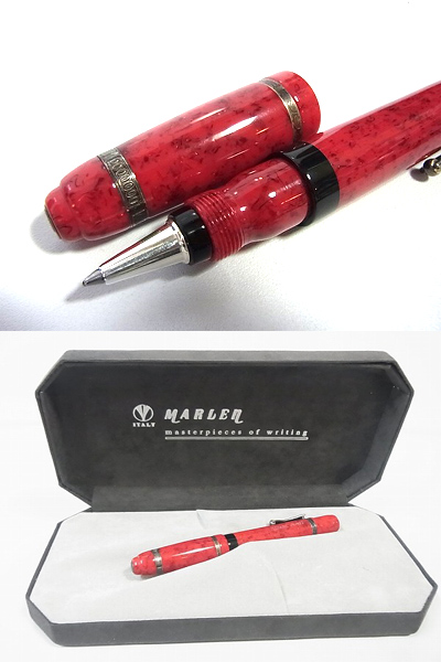 実際に弊社で買取させて頂いたMARLEN/マーレン　ボールペン 筆記用具 レッド/赤　の画像 2枚目