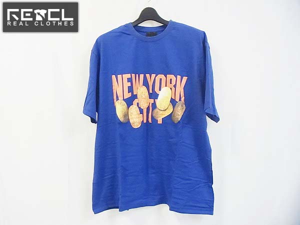 実際に弊社で買取させて頂いたswagger/スワッガー SWGT-2601 プリント Tシャツ XXL ブルー