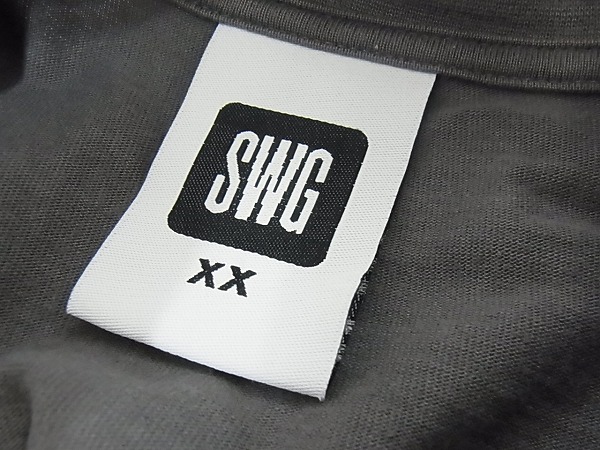 実際に弊社で買取させて頂いたSWAGGER/スワッガー Tシャツ XXL ROCT-104　ROCKERS　灰の画像 2枚目