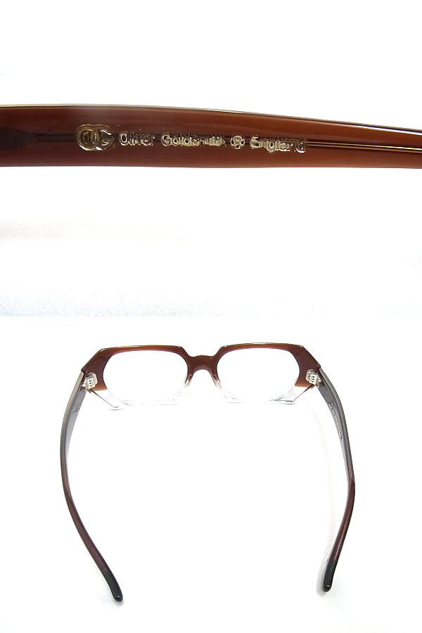 実際に弊社で買取させて頂いたOliver Goldsmith/オリバーゴールドスミス WONG　メガネ/眼鏡 の画像 1枚目