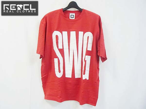 実際に弊社で買取させて頂いたswagger/スワッガー SWGT-2653 プリントTシャツ XXL レッド