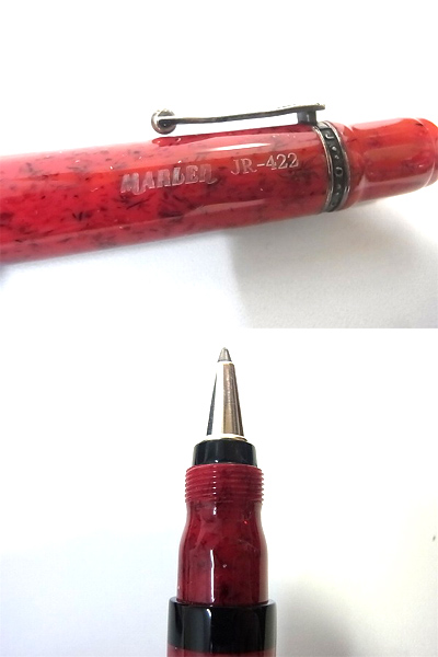 実際に弊社で買取させて頂いたMARLEN/マーレン　ボールペン 筆記用具 レッド/赤　の画像 1枚目