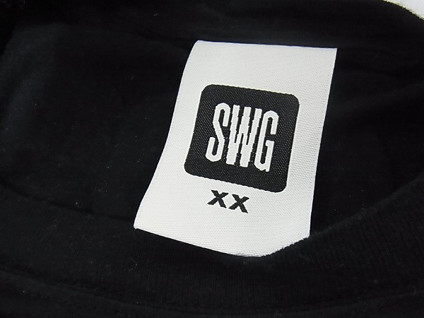 実際に弊社で買取させて頂いたSWAGGER/スワッガー Tシャツ XXL SWGT-2619 THE POPS 1991 黒
の画像 2枚目