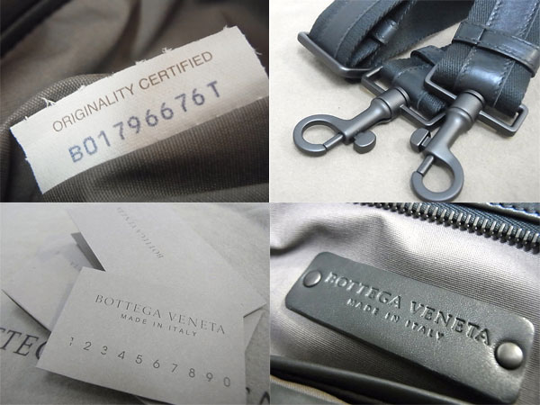 実際に弊社で買取させて頂いたBottega Veneta/ボッテガヴェネタ カーフレザーショルダーバックの画像 2枚目