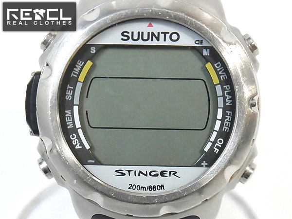 実際に弊社で買取させて頂いたSUUNTO STINGER スントスティンガー ダイブコンピューター 