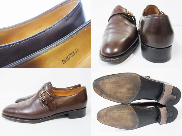 実際に弊社で買取させて頂いたJOHN LOBB/ジョンロブ VISO　6000　シューズ 茶 ベルト　6.5Eの画像 1枚目