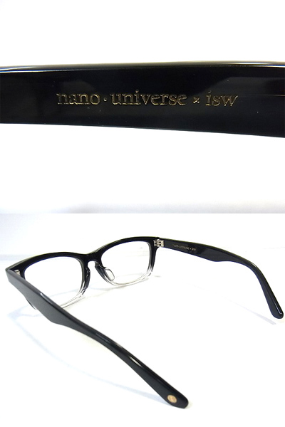 実際に弊社で買取させて頂いたnano・universe/ナノユニバース サングラス/メガネ ブラック/黒の画像 1枚目