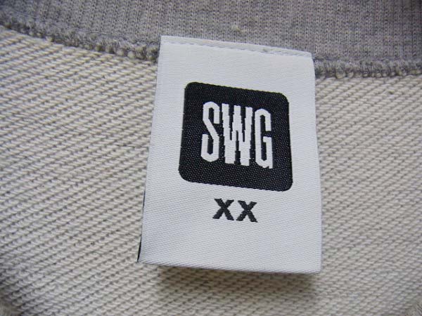 実際に弊社で買取させて頂いたSWAGGER/スワッガー スエットトレーナー XXL　SWGLSH-266の画像 2枚目