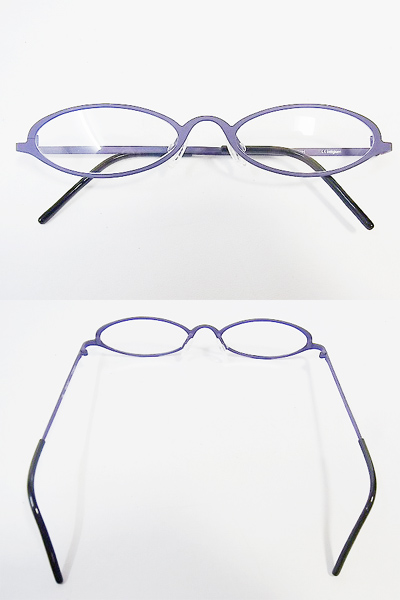 theo/テオ burt 134 眼鏡/メガネ 紫 ベルギー 軽量の買取実績 ...