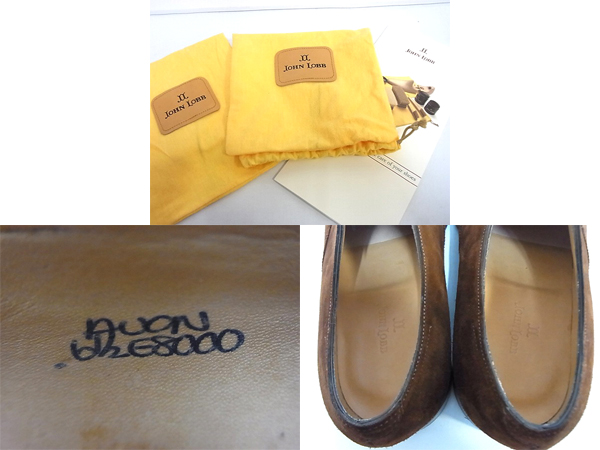 実際に弊社で買取させて頂いたJOHN LOBB/ジョンロブ AVON/エイヴォン 8000/茶色シューズ 6.5Eの画像 2枚目