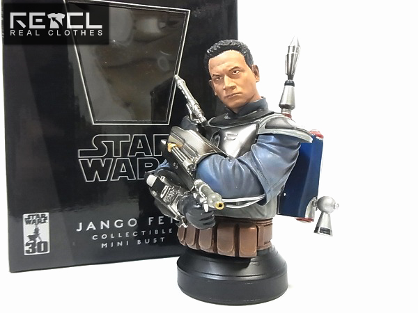 実際に弊社で買取させて頂いたGENTLE GIAN STARWARS/ジャンゴフェット/COLLECTIBLE MINI BUST