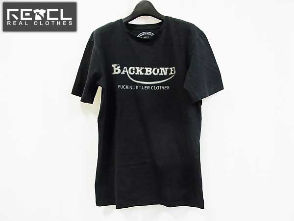 実際に弊社で買取させて頂いたBACKBONE/バックボーン TERRITORY SIGN/半袖Tシャツ M ブラック