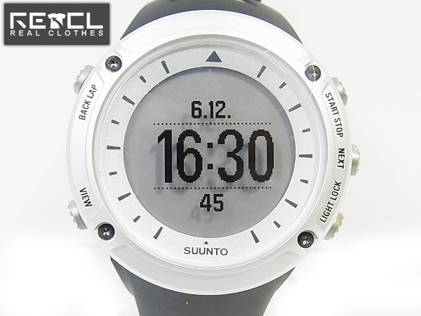 実際に弊社で買取させて頂いたSUUNTO/スント AMBITアンビット シルバー 腕時計 SS018372000