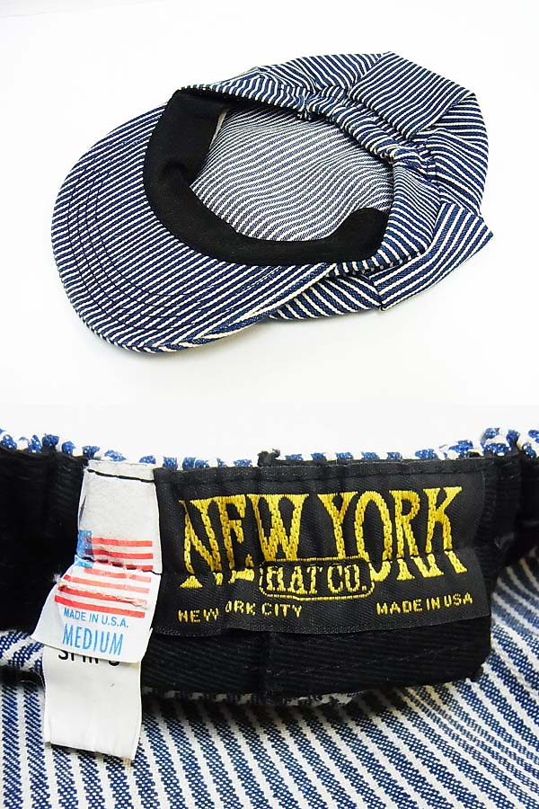 実際に弊社で買取させて頂いたNEW YORK HAT/ニューヨークハット キャスケット/帽子/SHIPSの画像 2枚目