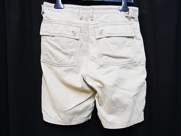 実際に弊社で買取させて頂いたnonnative/ノンネイティブ NN-P1926 TROOPER SHORTS/薄茶/0の画像 1枚目