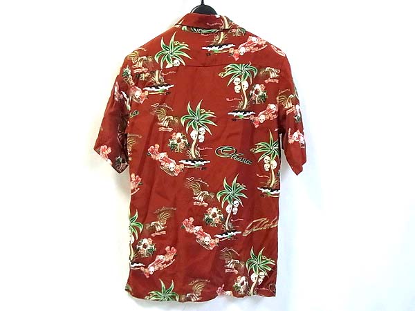 実際に弊社で買取させて頂いたバックボーン BB11S－S40 HAWIIAN SHIRT 総柄 アロハシャツ Sの画像 1枚目