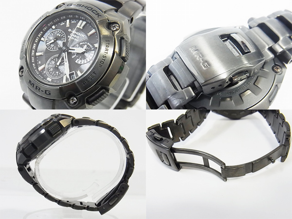 実際に弊社で買取させて頂いたG-SHOCK MR-G The G MRG-7500BJ-1AJF電波ソーラー ブラックの画像 1枚目