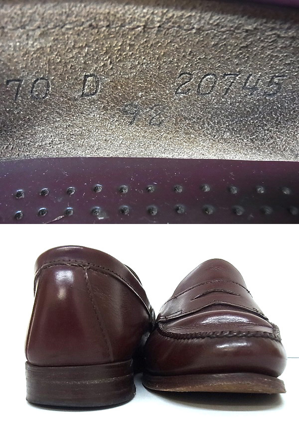 実際に弊社で買取させて頂いた cole haan/コール ハーン デッキシューズ ブラウン/茶 70の画像 2枚目