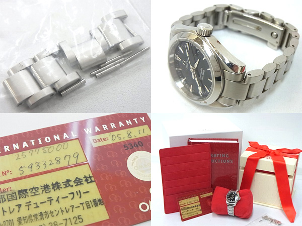 実際に弊社で買取させて頂いたOMEGA/オメガ シーマスター アクアテラ 2577.50 レディースの画像 2枚目