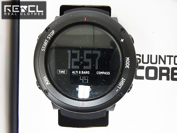 実際に弊社で買取させて頂いたSUUNTO/スント CORE/コア ディープブラック 腕時計/SS018734000