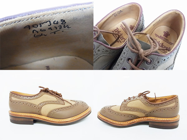 実際に弊社で買取させて頂いたTricker'sトリッカーズ M6973 カントリーローカット 2TONE/6.5の画像 1枚目