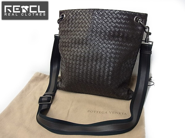 実際に弊社で買取させて頂いたBOTTEGA VENETA/ボッテガヴェネタ ショルダーバッグ レザー 茶