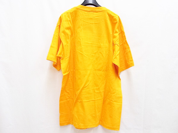 実際に弊社で買取させて頂いたDEVILOCK/デビロック×RIO フォトプリントTシャツ オレンジ/XLの画像 1枚目