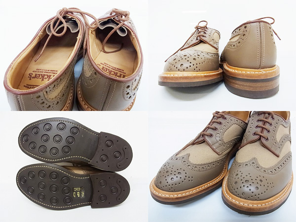 実際に弊社で買取させて頂いたTricker'sトリッカーズ M6973 カントリーローカット 2TONE/6.5の画像 2枚目