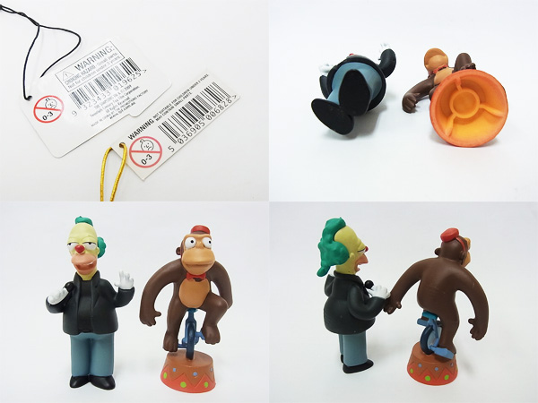 実際に弊社で買取させて頂いたSimpsons/シンプソンズ フィギュア ダイキャスト 人形/2点セットの画像 2枚目