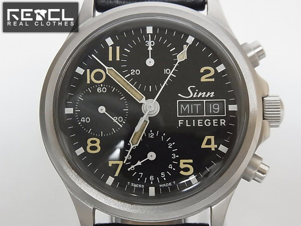 実際に弊社で買取させて頂いたSinn/ジン 300個限定 356.FLIEGER/フリーガー 自動巻き レザー