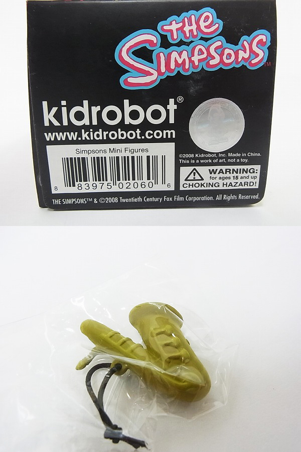 実際に弊社で買取させて頂いたKIDROBOT ザ・シンプソンズ シリーズ1 Lisa ミニフィギュアの画像 2枚目