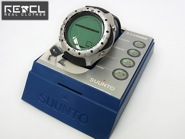 実際に弊社で買取させて頂いたSUUNTO/スント X-LANDER/エックスランダー 腕時計 専用ケース