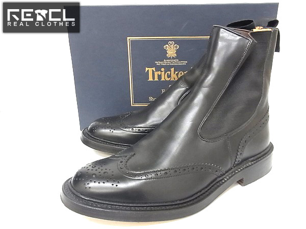 実際に弊社で買取させて頂いたTricker's/トリッカーズ サイドゴアブーツ ウイングチップ/8.5