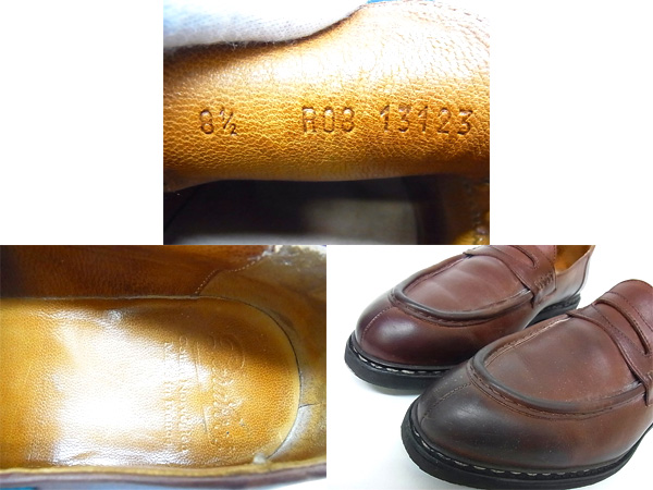 実際に弊社で買取させて頂いたParaboot/パラブーツ コインローファー/13123 シューズ 8.5の画像 2枚目