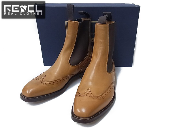 実際に弊社で買取させて頂いたTricker's/トリッカーズ M6454 サイドゴアブーツ 9 レザー 茶系