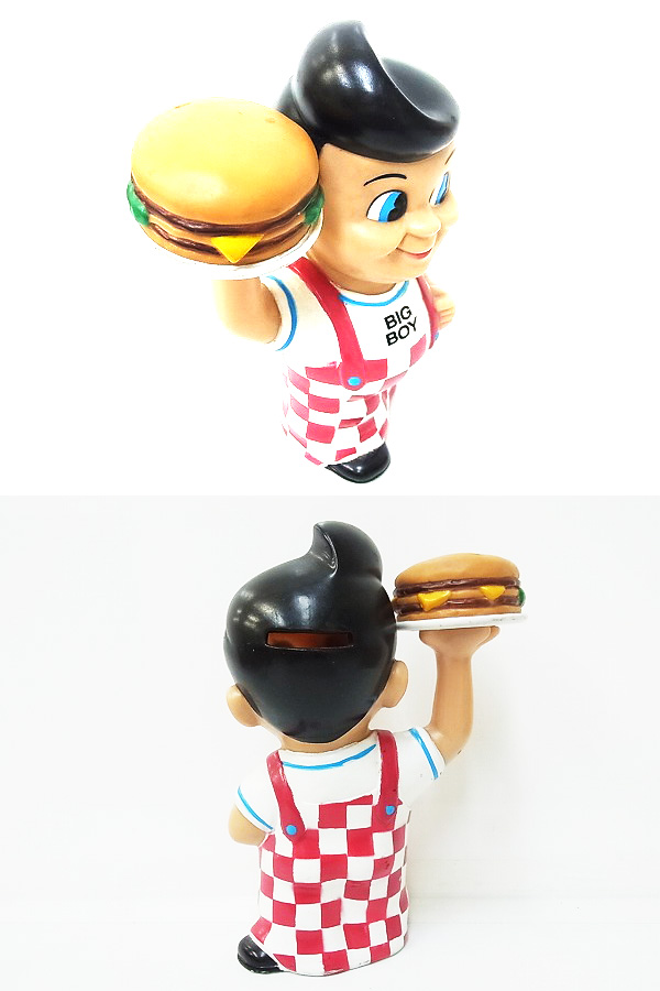 実際に弊社で買取させて頂いたBIGBOY/ビッグボーイ ボビーくん アメリカンソフビドール貯金箱の画像 1枚目