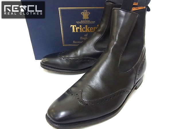 実際に弊社で買取させて頂いたTricker’s/トリッカーズ サイドゴアブーツ　6454/ブラック